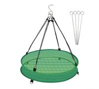 Glomc Rete da appendere per uccelli, 50 x 50 x 10 cm, per esterni, da giardino, per mangiatoia per uccelli selvatici, resistente alle intemperie, per osservazione della fauna selvatica nel cortile