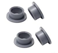 Glomc WD12X26146 - Ruote inferiori per scolapiatti in plastica, robuste guide per lavastoviglie GE, parti di ricambio silenziose per la riparazione del cestello inferiore, 3,7 x 1,6 cm, colore grigio
