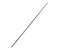 Glomex - Antenna VHF Marina Basic Line 1,5m (Nera), Modello RA400CR/BK - Guadagno 3dB, Include Cavo RG58 4,5m, Per barche a vela, motore, gommoni, yacht - Comunicazioni Affidabili e Compatte