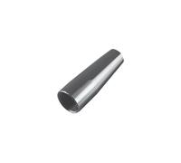 Glomex - Boccola Adattatore RA358 in Ottone Cromato, Filettatura 5/8″x24 a 1″x14, per Antenne Glomex RA300 e RA304