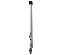 Glomex - Kit Antenna TV/DAB/FM "Alya" Compatta 25cm (Bianco), Modello RA304TV - Amplificata 24,5dB, Omnidirezionale, Per barche a vela e motore - Installazione Rapida Completa