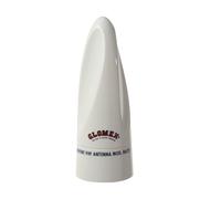 Glomex - Kit Antenna VHF Compatta a Cupola (Ø10cm H21cm), Modello RA121 - Design Coordinato TV Avior/Vega, Include Cavo 9m e Base, Per barche a vela e motore - Estetica e Funzionalità