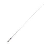 Glomex - Kit Antenna VHF per Barca a Vela 0,9m (Acciaio Inox), Modello RA106SLSSB25 - Include Antenna Flessibile, Cavo 25m, Supporto Testa d'Albero, Adattatore - Soluzione per Alberi Alti