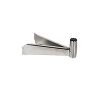 Glomex - Staffa per Testa d'Albero in Acciaio Inox (16cm), Modello V9123 - Per Antenne TV Avior/Talitha/Altair, Fissaggio Robusto, Per barche a vela, motore, gommoni, yacht - Montaggio Verticale