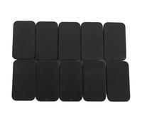Glomora 10 Pcs Slide Top Metal Box,Leakproof Portable Mini Sliding Metal Container for Lip Balm Candy Mints Beads Small Storage Kit Home Organizer