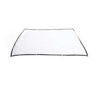 Glomora 100 Inch 16:9 Foldable Projector Screen, Portable Outdoor Indoor Movie Screen with Precise Holes for Hanging, Polyester Fabric for Home Theater Classroom