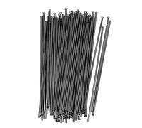 Glomora 100pcs Descaling Needles 3x180mm Tungsten Steel Replacement Air Needle Scaler Needle for Marine Deck Rust Removal