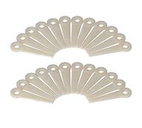 Glomora 24 Pezzi Lame per Tosaerba, Testine di Ricambio per Decespugliatore, Lame per Taglierina in Plastica, Accessori per Tosaerba da Giardino Lame Testina di Taglio Sostituzione per 4111-007-1001
