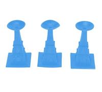 Glomora 3 Pezzi Supporto e Fermo per Porta della Lavatrice, Supporto per Porta della Lavatrice a Carica Frontale, Tipo a Torre, Fermaporta Rimovibile per Lavatrice, Mantieni la (Blue)