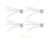 Glomora 4PCS 615 Motor Terminals,with 4 Gears Aluminum Alloy Metal Motor Wire Terminal for Quadcopter