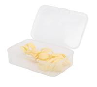 Glomora 8 Pz Plettro da Dito, Plettri da Dito in plastica per Chitarra, Strumento a Corde in Materiale ABS per Suonare l'Indice Accessori Ausiliari Basso Ukulele e Molti Altri (6L+2M)