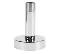 Glomora Braccio doccia con montaggio a soffitto da 3 pollici, tubo dritto in acciaio inossidabile 304 filettatura 1/2" NPT, design senza nastro di tenuta per soffione doccia (Galvanotecnica)