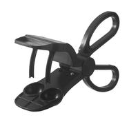 Glomora Cherry Pitter Tool Multifunctional Time Saving Portable Cherry Olive Core Remover for Kitchen (Black)