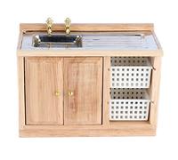 Glomora Diet 1:12 Mobili in Miniatura per Case delle Bambole, Piccolo Mini Mobili per Lavabo da Bagno, Accessori Decorativi per la Cucina per Giochi di Imitazione