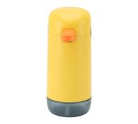 Glomora Dispenser di sapone automatico, anatra gialla dolce erogatore di sapone senza contatto batteria a livello liquido visivo alimentato per bagno cucina
