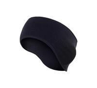 Glomora Fascia Invernale, Scalda Orecchie Elastico Caldo per Jogging Corsa Escursionismo, Fascia in Pile per Uomo Donna, Attrezzatura da Corsa per la Stagione Fredda (Nera)