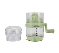 Glomora Hand Citrus Juicer, Manual Lemon Lime Orange Squeezer Multifunction Compact Portable Easy to Use for Kitchen Camping Travel (Green)