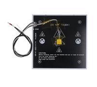 Glomora Heated Bed Kit,24V 280W Aluminum Hot Platform for K1 K1C 3D Printer Replacement Parts 235x235x3mm Strong Material Space Saving Design Plug and Play