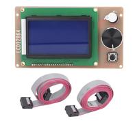 Glomora LCD Display Screen RAMPS1.4 Graphic Smart Display Controller Board Replacement for Anet A8 Plus 3D Printer