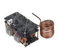 Glomora Modulo Scheda Riscaldante a Induzione ZVS 12V-48V, Scheda Riscaldante Driver Flyback 1800W 40A Scheda Riscaldante per Invertitore di Tensione 'Eneratore, con Ventola di