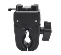 Glomora Morsetto per batteria con attacco a V, robusto supporto antiscivolo per treppiede, morsetto per granchio 17-55 mm per la fotografia