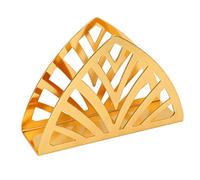 Glomora Portatovaglioli Verticale in Acciaio Inossidabile - Elegante Portatovaglioli Oro con Fondo Antiscivolo - Organizzatore da Cucina E da Tavola