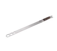 Glomora Righello in Acciaio Inossidabile 0-30 cm Righello Chiave Multifunzionale per la Misurazione dell'Autoprotezione