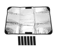 Glomora RV Door Window Shade Foldable RV Blackout Window Cover Privacy Protecting Hook and Loop Fastener Water Proof 25.2x16.1in