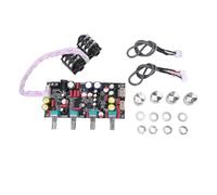 Glomora Scheda Preamplificatore con Pannello Presa per Microfono Modulo Amplificatore di Potenza Digitale per Microfoni DSP Riverbero Regolazione Effetto 3D