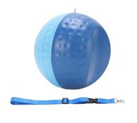 Glomora Swing Training Aid Dual Color PU Foam Ball Swing Practice Ball with Lanyard for Posture Training Tool (S)