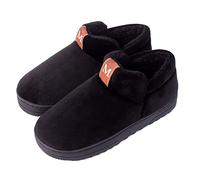 GLONGB Scaldapiedi Pantofola,Scaldapiedi riscaldato, riscaldato Elettrico della Scarpa della Pantofola del Riscaldamento USB,Black001,42~44