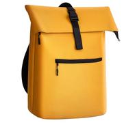 Gloop Rolltop, zaino impermeabile per uomo e donna, grande capacità, design classico con funzionalità, elegante zaino da viaggio per viaggi, ciclismo (papaya giallo)