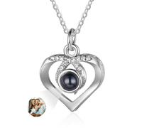 Glooraca Collane di foto per donne Collana personalizzata con immagine all'interno