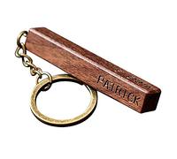 Glooraca Portachiavi in legno personalizzato con nome inciso in legno, regalo personalizzato per papà, nonno, marito, fratello, 4#, S