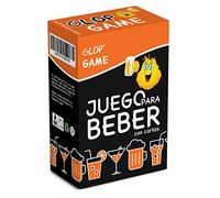 Glop Game - Drink Game, Gioco da Tavolo per Feste con Gli Amici - Gioco di Carte da Bere - 100 Carte, Arancione
