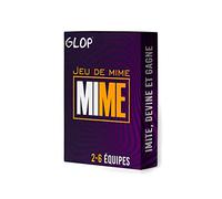 Glop Mime - Gioco divertente e d'atmosfera per adulti e bambini 8+, gioco da tavolo per famiglie e amici, animazione per feste e feste