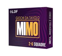 GLOP Mimo - Giochi di Societa - Mettete alla Prova le Vostre Abilità di Mimo - Divertente Gioco per Adulti e Famiglie - Bambini Sopra i 8 anni - Da 2 a 6 squadre