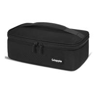 Gloppie Piccolo Borsa Frigo Portatile Borsa Termica porta pranzo per Donna Uomo Neonati Lunch Bag da Viaggio Spiaggia Campeggio Sacca Impermeabile, Favo Nero