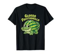 Glorbo Fruttodrillo Divertente Italiano BrainRot Meme Maglietta