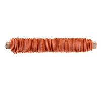 GLOREX 222-Filo di Carta Arrotolato 0,8 mm, Lunghezza, Arancione, per la Realizzazione di composizioni Floreali e ghirlande, Colore Orange, 22 m, 6 1280 222