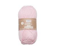 Glorex 5 1004 05 - Cotone 100% cotone, versatile per lavori a maglia, uncinetto e artigianato, ottima qualità, morbido e lavabile, 50 g, ca. 170 m, rosa