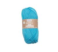 Glorex 5 1004 08 - Cotone 100% cotone, versatile per lavori a maglia, uncinetto e artigianato, ottima qualità, morbido e lavabile, 50 g, ca. 170 m, azzurro