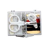 Glorex 5 2001 36 - Set di accessori da viaggio, 20 pezzi 7,5 x 5,3 x 1,0 cm, ideale in viaggio e in viaggio, per riparazioni rapide, multicolore, sconosciuto.