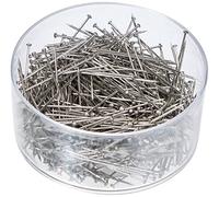 Glorex 5 2002 24 - Spilli da 500 pezzi, ciascuno da 3 cm di lunghezza, ideali per lavori di cucito, per tagliare il tessuto