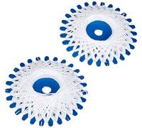 Glorex 5 2003 08 - Filo da cucito in poliestere resistente agli strappi, 2 x 20 m, colore: Bianco
