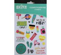 GLOREX 6 1216 400 - Quaderno con adesivi, 6 pagine, multicolore