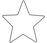 GLOREX 6 1294 417 - Stella con cornice in metallo per il crafting di circa 25 cm, rivestita in nero, per acchiappasogni, macramè, decorazioni murali e floricoltura