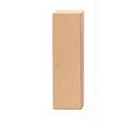 Glorex 6 2029 109 - Papp - Lettera I, Lettera in cartone marrone, ca. 17,5 x 5,5 cm, da dipingere e incollare, per tovaglioli e decorazione ideale come decorazione