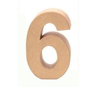 GLOREX- Numero di Cartone: 6, Colore Naturale, 6, 6 2029 136