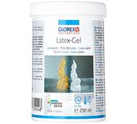 Glorex 6 2305 30 - Lattice - Gel, Pasta di Lattice, 250 ml, Naturale, Composto per stampi Che indurisce all'Aria